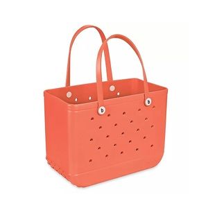 Large Bogg bag. Coral. Never used. Great for the pool or beach